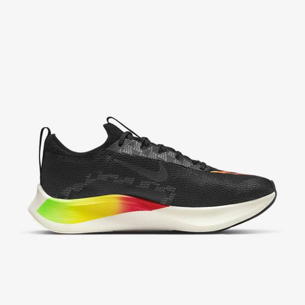 Nike Zoom Fly 4 Straßen Laufschuhe Herren Orange Schwarz | NK269VGH