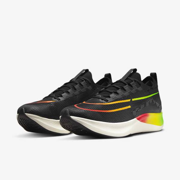 Nike Zoom Fly 4 Straßen Laufschuhe Herren Orange Schwarz | NK269VGH