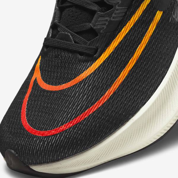 Nike Zoom Fly 4 Straßen Laufschuhe Herren Orange Schwarz | NK269VGH