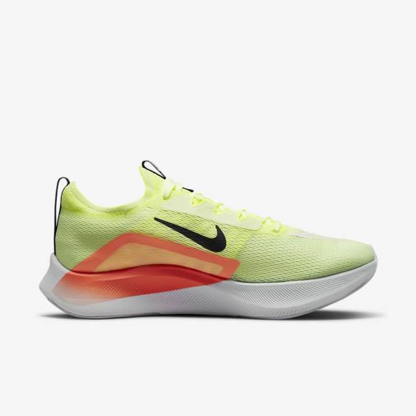 Nike Zoom Fly 4 Straßen Laufschuhe Herren Schwarz Dunkelgrau Blau Weiß | NK981QNO