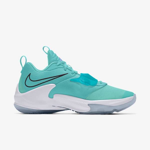 Nike Zoom Freak 3 By You Custom Basketballschuhe Herren Mehrfarbig | NK193ANX