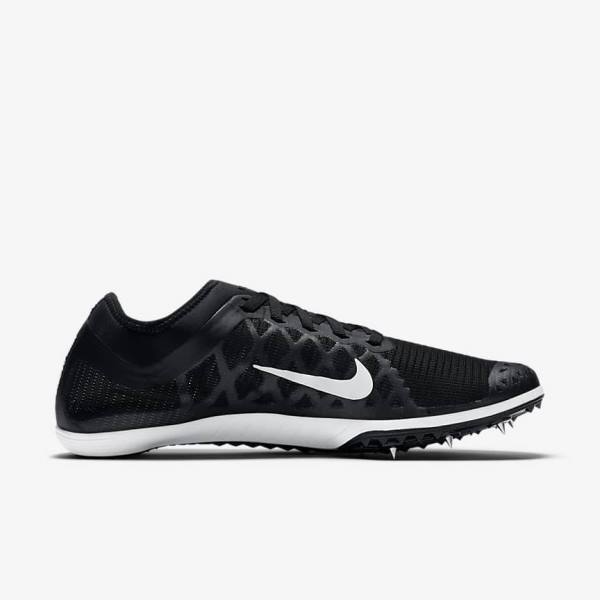 Nike Zoom Mamba 3 Unisex Distance Spike Laufschuhe Herren Schwarz Weiß | NK469FNA