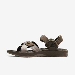 Nike ACG Air Deschutz Sandalen Damen Khaki Schwarz | NK430VTS