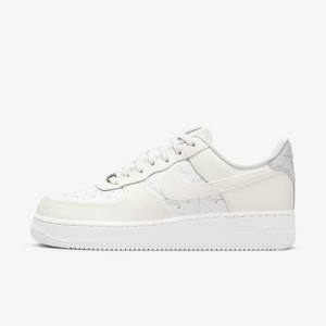 Nike Air Force 1 07 Sneakers Damen Weiß Platin | NK768YAL