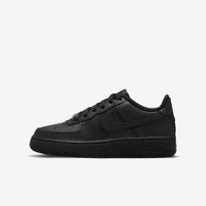 Nike Air Force 1 LE Older Sneakers Kinder Schwarz | NK348AZL