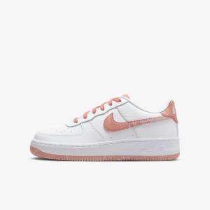 Nike Air Force 1 LV8 Older Sneakers Kinder Weiß Hell | NK172REB