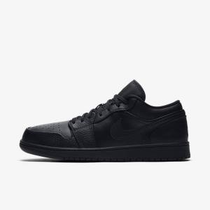 Nike Air Jordan 1 Low Jordan Schuhe Herren Schwarz | NK142HXJ