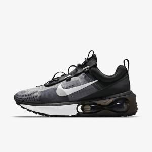 Nike Air Max 2021 Sneakers Herren Schwarz Grau Weiß | NK053UMA