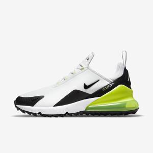 Nike Air Max 270 G Golfschuhe Damen Weiß Schwarz | NK932SXI