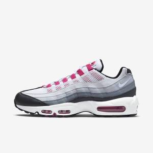 Nike Air Max 95 Sneakers Damen Dunkelgrau Grau Weiß | NK942TDU