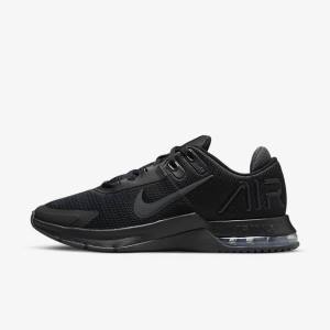 Nike Air Max Alpha Trainer 4 Sportschuhe Herren Schwarz Dunkelgrau | NK807HAX