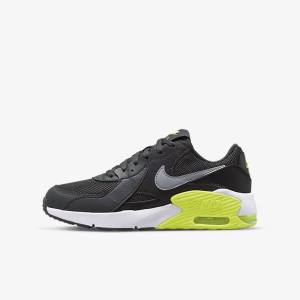 Nike Air Max Excee Older Sneakers Kinder Dunkelgrau Schwarz Grau | NK072PIG