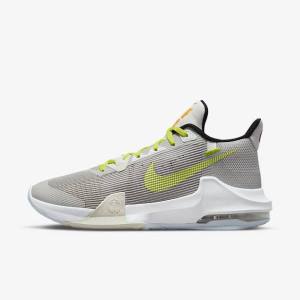 Nike Air Max Impact 3 Basketballschuhe Herren Grau Grün | NK528BUS