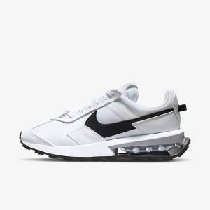 Nike Air Max Pre-Day Sneakers Damen Weiß Metal Silber Schwarz | NK049GTY