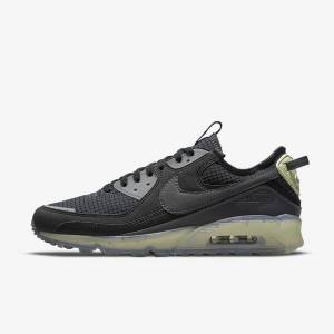 Nike Air Max Terrascape 90 Sneakers Herren Schwarz Hellgrün Dunkelgrau | NK159UON