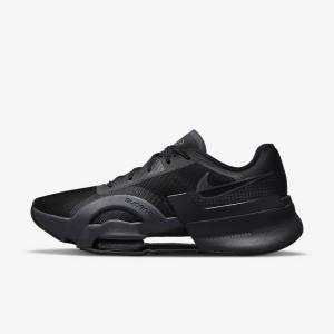 Nike Air Zoom SuperRep 3 HIIT Class Sportschuhe Herren Schwarz Dunkelgrau | NK069EBS