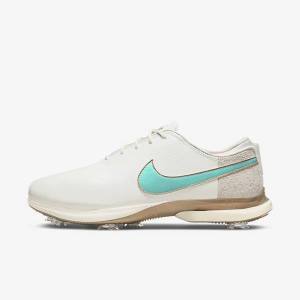 Nike Air Zoom Victory Tour 2 Golfschuhe Damen Weiß Hellbraun Türkis | NK290BXW