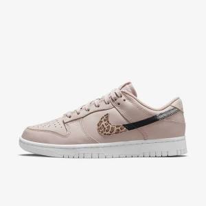 Nike Dunk Low SE Sneakers Damen Khaki Grau Khaki Grau Mehrfarbig | NK528AFB