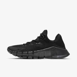 Nike Free Metcon 4 Sportschuhe Damen Schwarz | NK380GDB