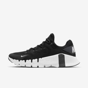 Nike Free Metcon 4 Sportschuhe Damen Schwarz Grau | NK576FML