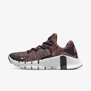 Nike Free Metcon 4 Sportschuhe Damen Weiß Schwarz | NK986NPC