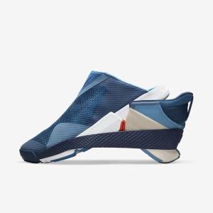 Nike Go FlyEase Sneakers Herren Blau Weiß | NK560WLM