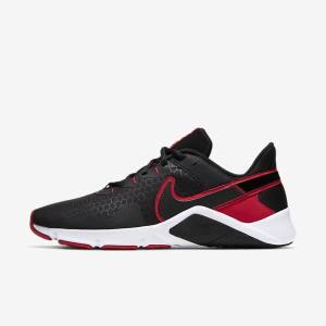 Nike Legend Essential 2 Sportschuhe Herren Schwarz Rot Weiß | NK674YEP