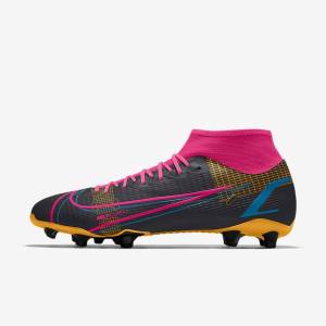 Nike Mercurial Superfly 8 Academy By You Custom Fußballschuhe Damen Mehrfarbig | NK246VLS