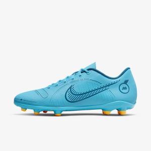 Nike Mercurial Vapor 14 Club MG Multi-Ground Fußballschuhe Herren Blau Orange | NK721RGI