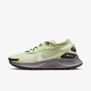 Nike Pegasus Trail 3 GORE-TEX Wasserdichte Trail Laufschuhe Damen Olivgrün Schwarz Grau | NK237PKF