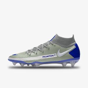 Nike Phantom GT Elite By You Custom Firm Ground Fußballschuhe Damen Mehrfarbig | NK029MAR