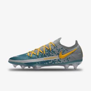 Nike Phantom GT Elite By You Custom Firm Ground Fußballschuhe Damen Mehrfarbig | NK108ACZ