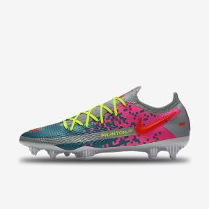 Nike Phantom GT Elite By You Custom Firm Ground Fußballschuhe Damen Mehrfarbig | NK216WNO