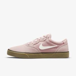 Nike SB Chron 2 Skate Shoes Damen Rosa Hellbraun | NK618IQB