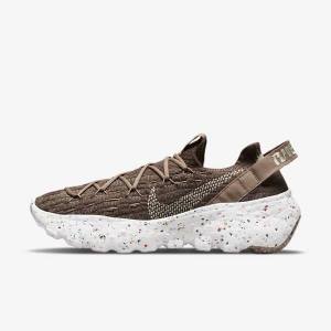 Nike Space Hippie 04 Sneakers Damen Braun Weiß | NK620KQP