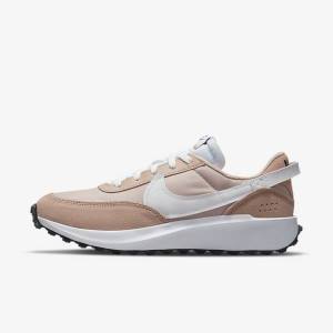 Nike Waffle Debut Sneakers Damen Rosa Rosa Khaki Rosa Weiß | NK807IXD